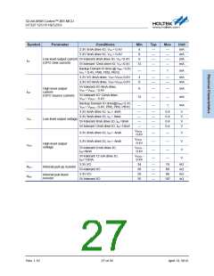 浏览型号HT32F1251_12的Datasheet PDF文件第27页