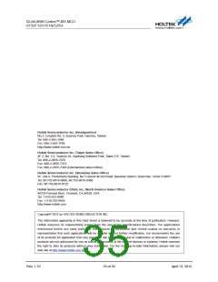浏览型号HT32F1251_12的Datasheet PDF文件第35页