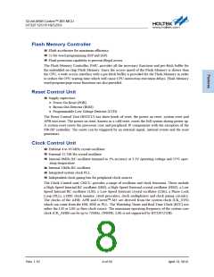 浏览型号HT32F1251_12的Datasheet PDF文件第8页