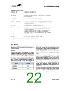 浏览型号HT46R065B_12的Datasheet PDF文件第22页