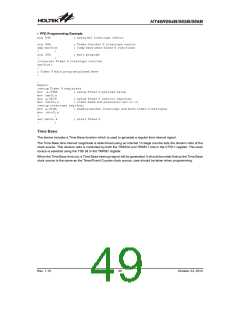 浏览型号HT46R065B_12的Datasheet PDF文件第49页