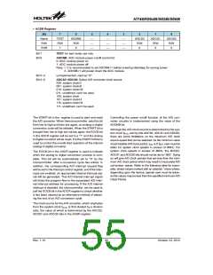 浏览型号HT46R065B_12的Datasheet PDF文件第55页