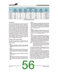 浏览型号HT46R065B_12的Datasheet PDF文件第56页