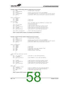 浏览型号HT46R065B_12的Datasheet PDF文件第58页