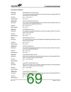 浏览型号HT46R065B_12的Datasheet PDF文件第69页