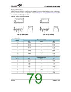 浏览型号HT46R065B_12的Datasheet PDF文件第79页