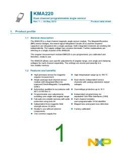 浏览型号KMA220的Datasheet PDF文件第1页