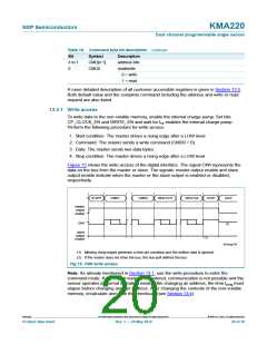 浏览型号KMA220的Datasheet PDF文件第20页