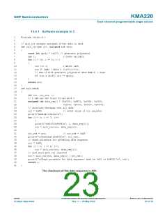 浏览型号KMA220的Datasheet PDF文件第23页