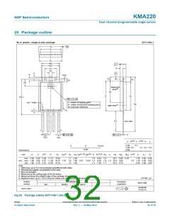 浏览型号KMA220的Datasheet PDF文件第32页