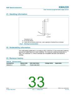 浏览型号KMA220的Datasheet PDF文件第33页