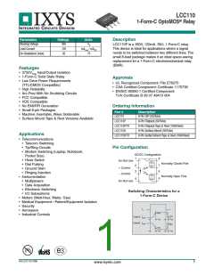 浏览型号LCC110的Datasheet PDF文件第1页
