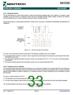 浏览型号SX1232的Datasheet PDF文件第33页