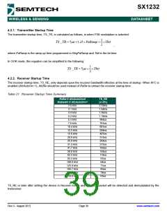 浏览型号SX1232的Datasheet PDF文件第39页