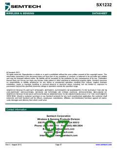 浏览型号SX1232的Datasheet PDF文件第97页