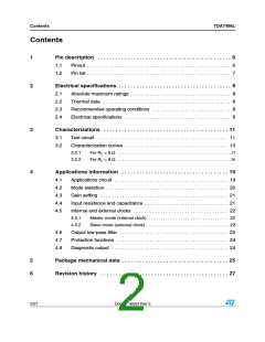 浏览型号TDA7498L的Datasheet PDF文件第2页