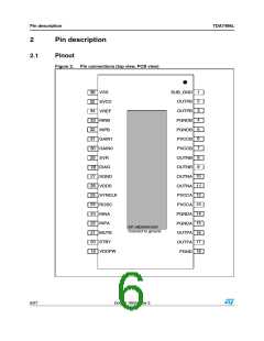 浏览型号TDA7498L的Datasheet PDF文件第6页