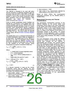 浏览型号TMP435的Datasheet PDF文件第26页