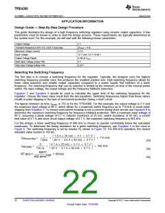 浏览型号TPS54360DDA的Datasheet PDF文件第22页