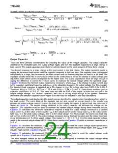浏览型号TPS54360DDA的Datasheet PDF文件第24页