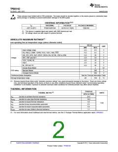 浏览型号TPS65142的Datasheet PDF文件第2页