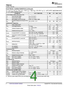 浏览型号TPS65142的Datasheet PDF文件第4页