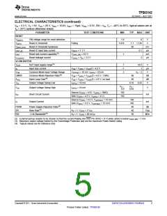 浏览型号TPS65142的Datasheet PDF文件第5页