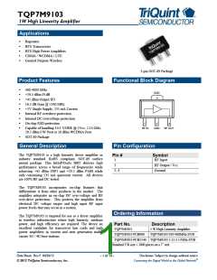 浏览型号TQP7M9103的Datasheet PDF文件第1页