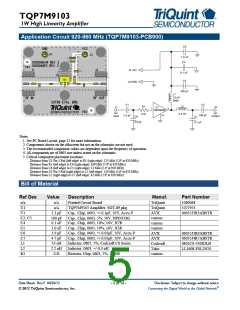 浏览型号TQP7M9103的Datasheet PDF文件第5页