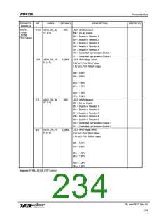 浏览型号WM8326GEFL/RV的Datasheet PDF文件第234页