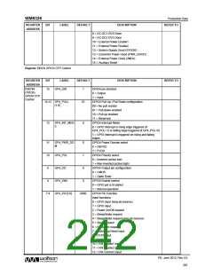 浏览型号WM8326GEFL/RV的Datasheet PDF文件第242页