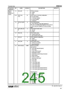 浏览型号WM8326GEFL/RV的Datasheet PDF文件第245页