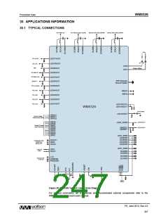 浏览型号WM8326GEFL/RV的Datasheet PDF文件第247页