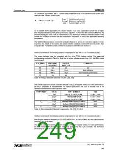 浏览型号WM8326GEFL/RV的Datasheet PDF文件第249页