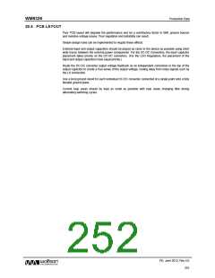 浏览型号WM8326GEFL/RV的Datasheet PDF文件第252页