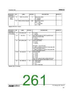 浏览型号WM8352的Datasheet PDF文件第261页