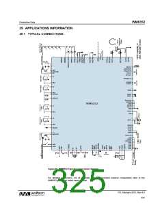 浏览型号WM8352的Datasheet PDF文件第325页