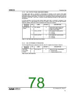 浏览型号WM8352的Datasheet PDF文件第78页
