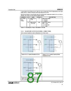 浏览型号WM8352的Datasheet PDF文件第87页