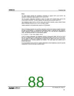 浏览型号WM8352的Datasheet PDF文件第88页