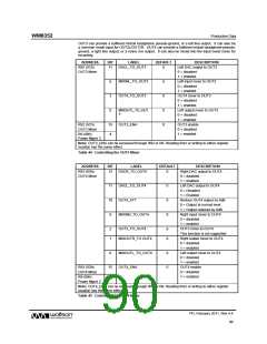 浏览型号WM8352的Datasheet PDF文件第90页