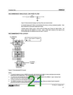 浏览型号WM8524的Datasheet PDF文件第21页