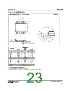 浏览型号WM8524的Datasheet PDF文件第23页
