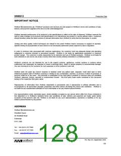 浏览型号WM8912GEFL/RV的Datasheet PDF文件第128页