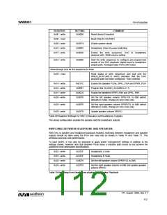 浏览型号WM8961的Datasheet PDF文件第112页