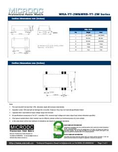 浏览型号WRA2412YT-2W的Datasheet PDF文件第3页