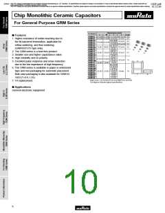 浏览型号GRM1555C1H3R0WA01D的Datasheet PDF文件第10页