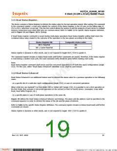 浏览型号H27U4G8F2DTR-BC的Datasheet PDF文件第19页