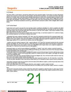 浏览型号H27U4G8F2DTR-BC的Datasheet PDF文件第21页