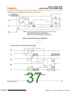 浏览型号H27U4G8F2DTR-BC的Datasheet PDF文件第37页